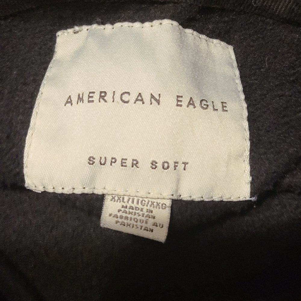 American Eagle Outfitters Black Graphic Hoodie - Picture 6 of 7